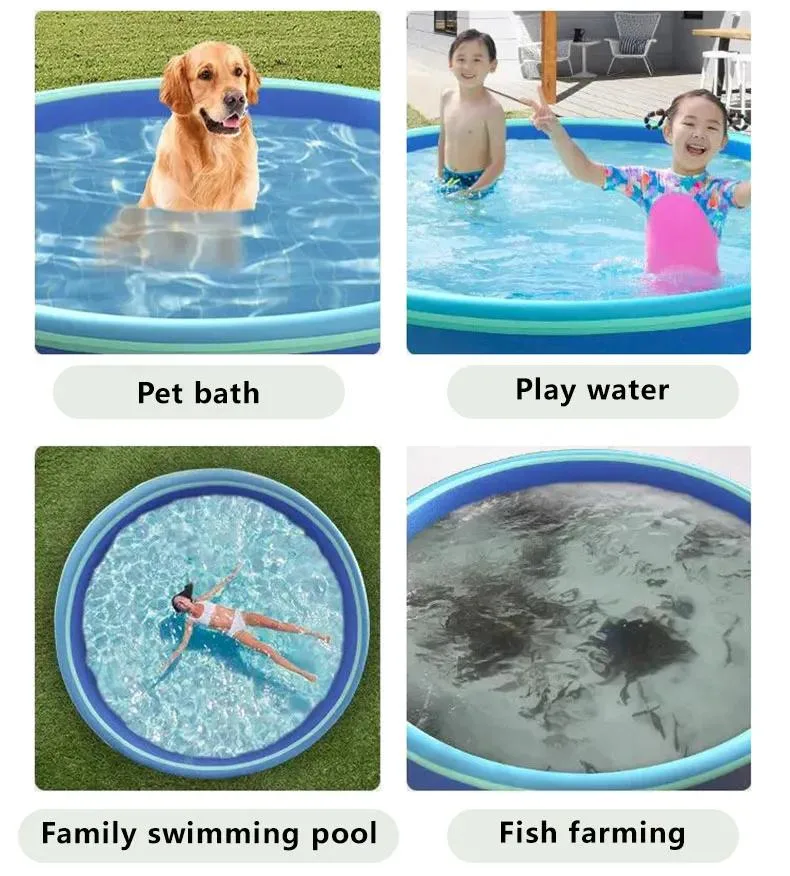 New Arrival Portable Swimming Outdoor Inflatable Rectangular Metal Frame Swimming Pools