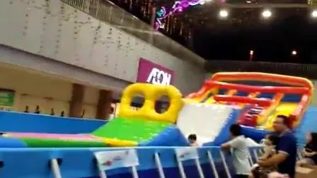 Kid Inflatable Slide Jumping Bounce Castle